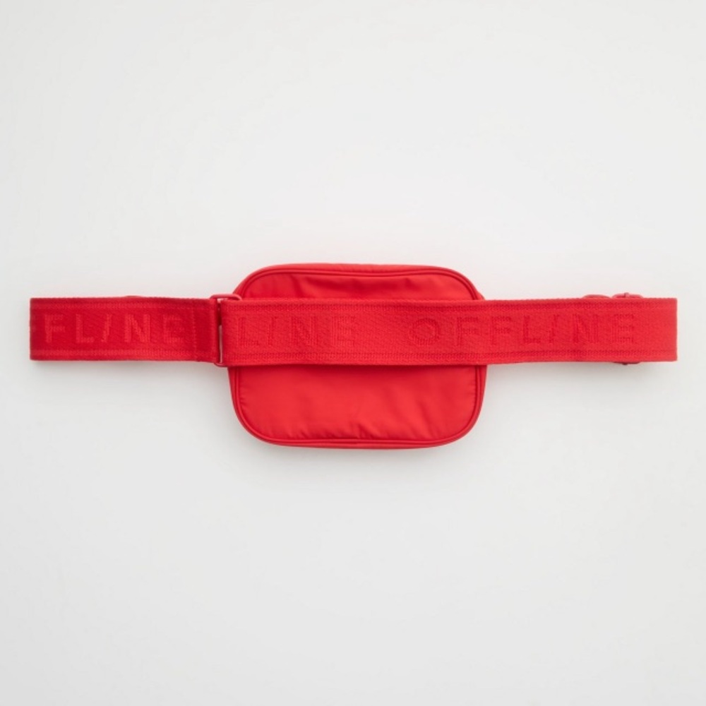 NWT Aerie Makin' Moves Crossbody Bag in Red. - Picture 4 of 11